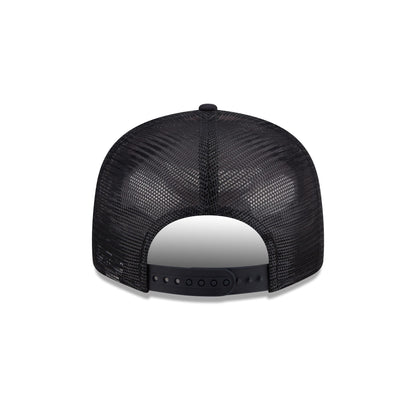 Houston Astros Block Split Panel 9FIFTY Trucker Hat
