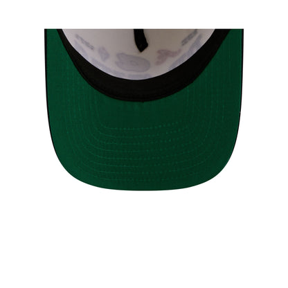 Atlanta Braves Three Hit Chrome White 9FIFTY A-Frame Snapback Hat