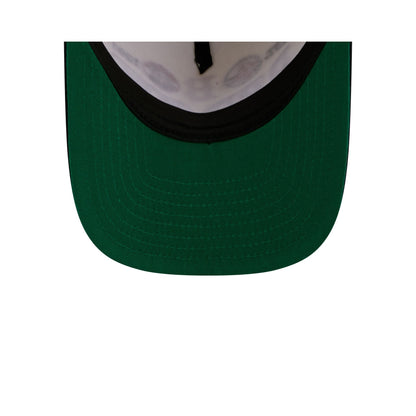 Boston Red Sox Three Hit Chrome White 9FIFTY A-Frame Snapback Hat