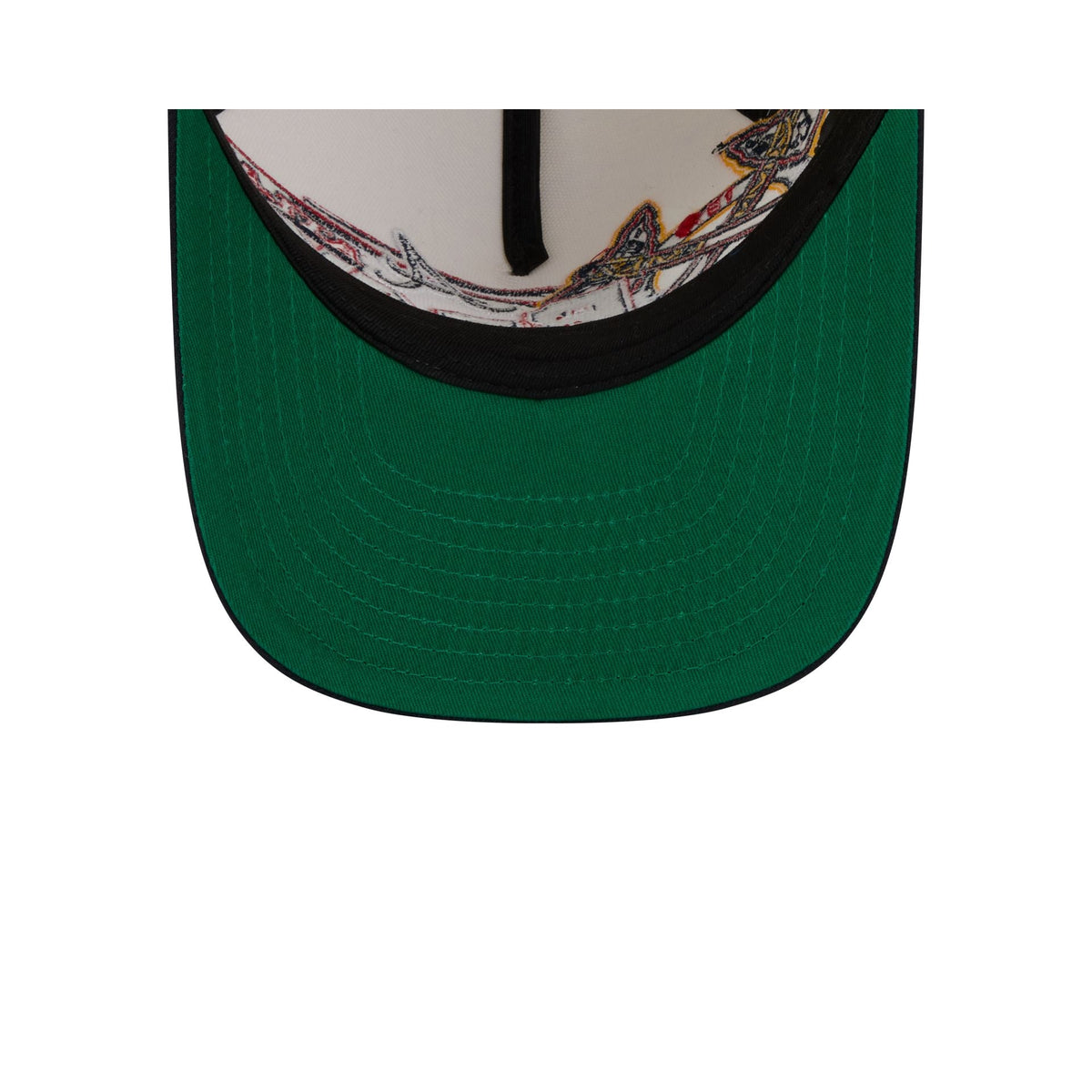 Atlanta Braves Chrome White Classic 9FIFTY A-Frame Snapback Hat