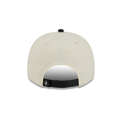 Chicago White Sox Chrome White Classic 9FIFTY A-Frame Snapback Hat