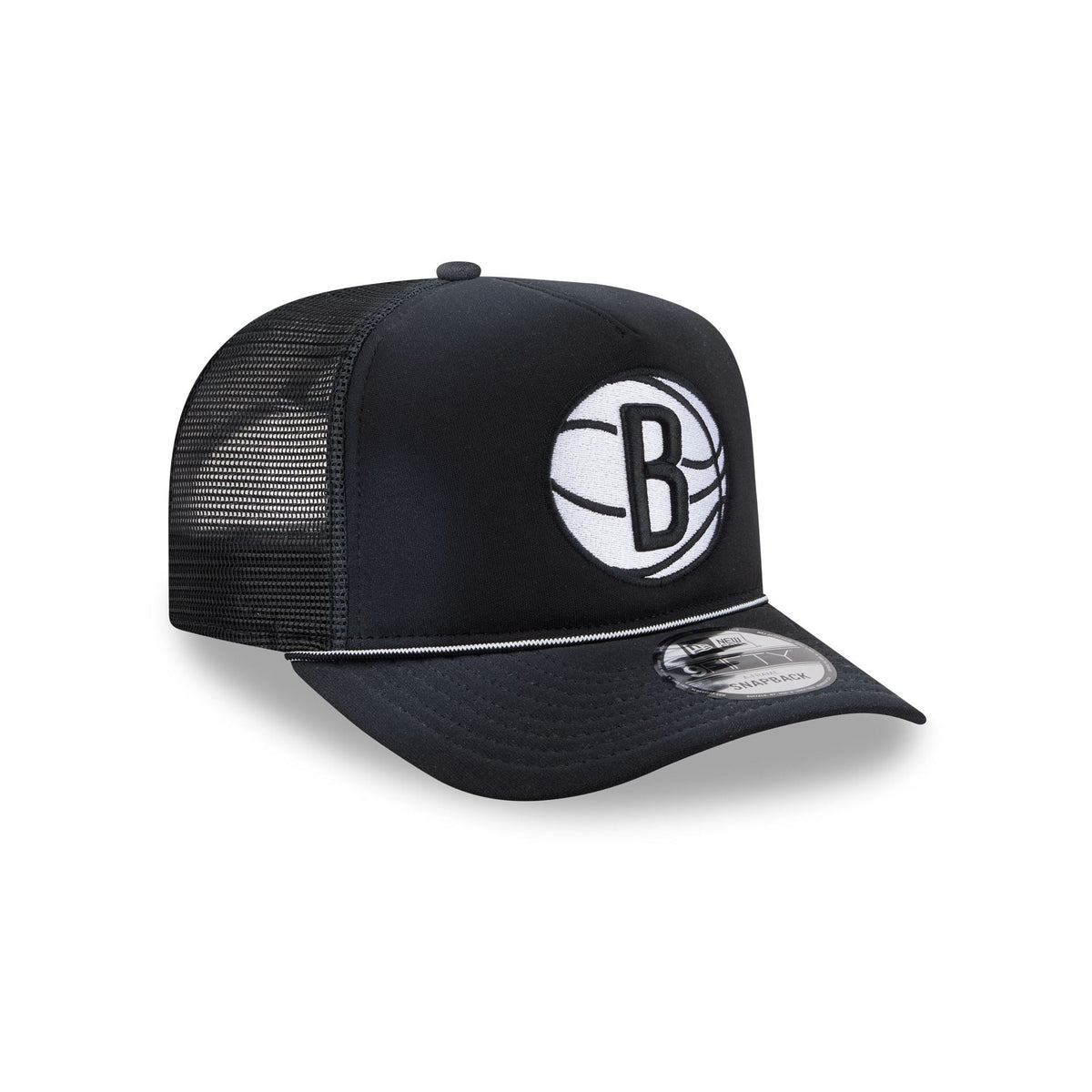 Brooklyn Nets Worn 9FIFTY A-Frame Trucker Hat