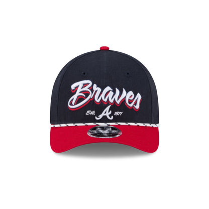 Atlanta Braves Team Loyal 9FORTY M-Crown Snapback Hat