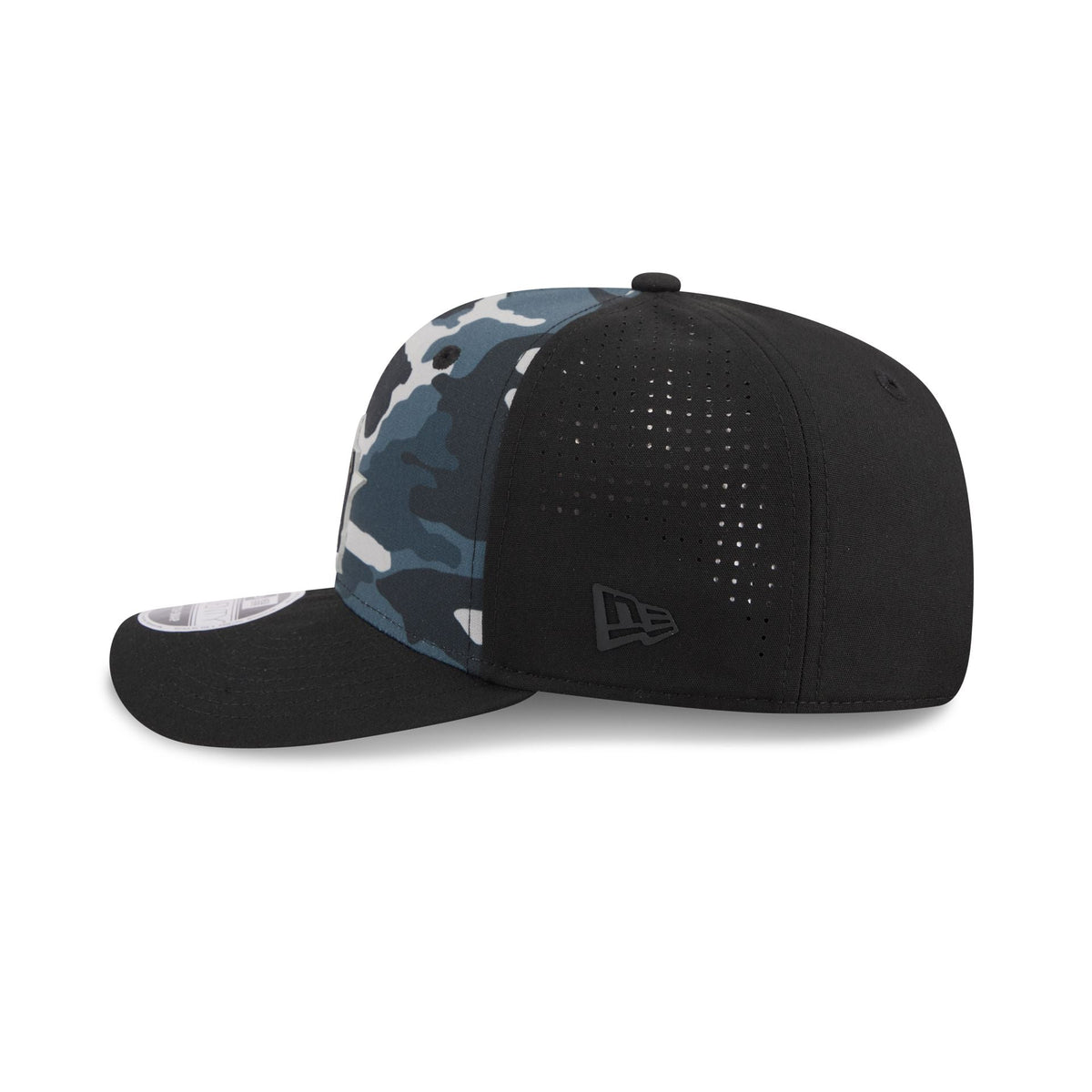 Houston Astros Black Camo Performance 9SEVENTY Stretch-Snap Hat