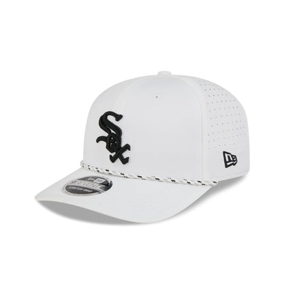 Chicago White Sox Optic White Performance Rope 9SEVENTY Stretch-Snap Hat