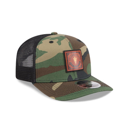 Arizona State Sun Devils Camo Canvas 9SEVENTY Trucker Hat