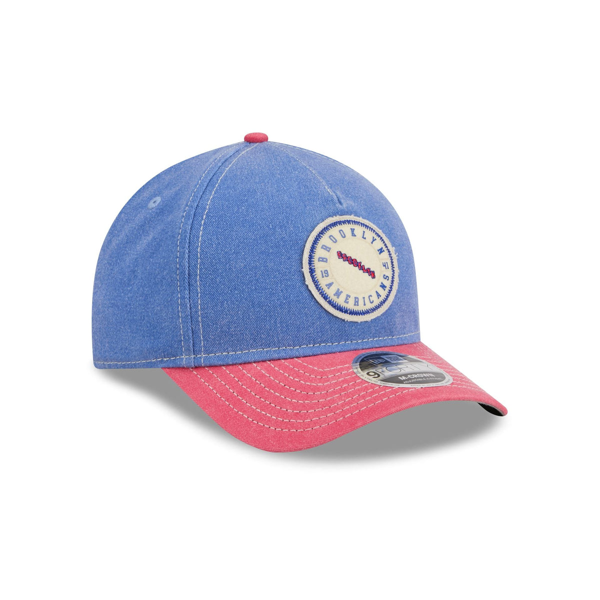 Brooklyn Americans Felt 9FORTY M-Crown A-Frame Snapback Hat
