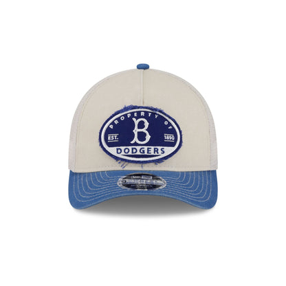 Brooklyn Dodgers Frayed 9FORTY M-Crown A-Frame Trucker Hat