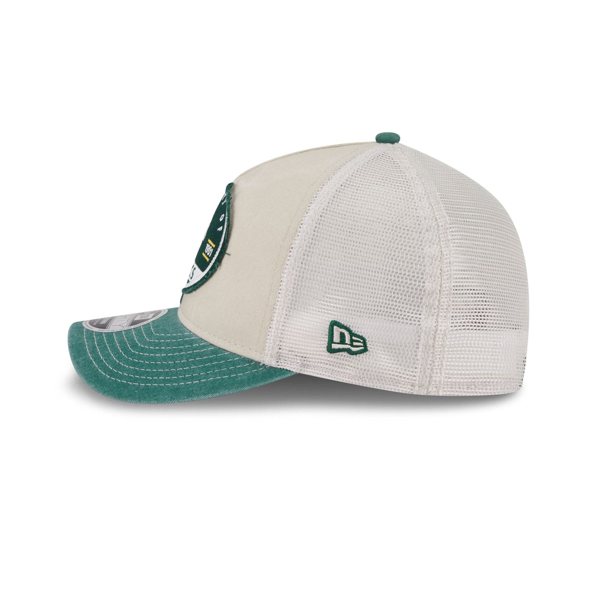 Athletics Frayed 9FORTY M-Crown A-Frame Trucker Hat