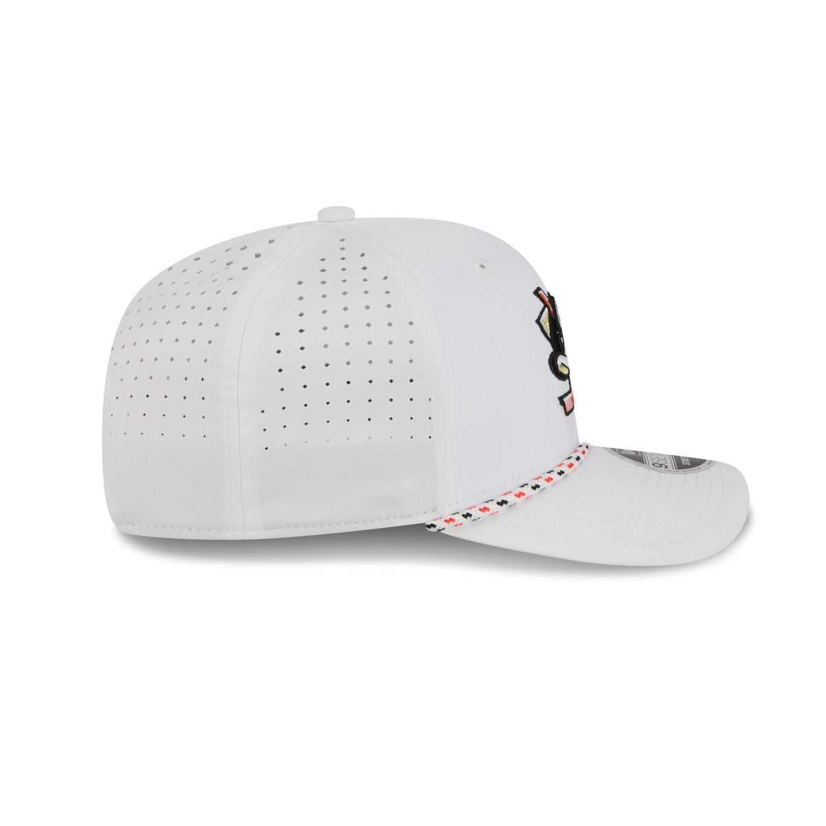 Anaheim Ducks Optic White Performance Rope 9SEVENTY Stretch-Snap Hat