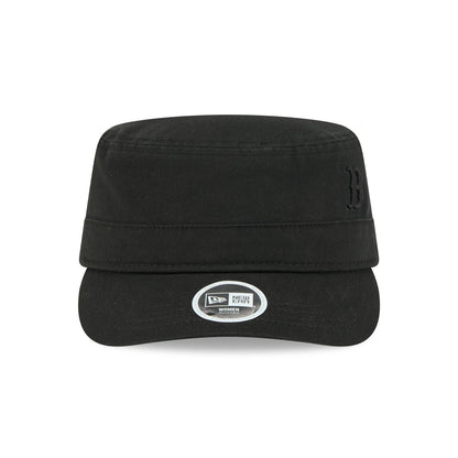 Boston Red Sox Women's Cadet Black Military Adjustable Hat