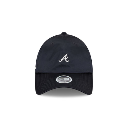 Atlanta Braves Satin Open Back Ponytail Adjustable Hat