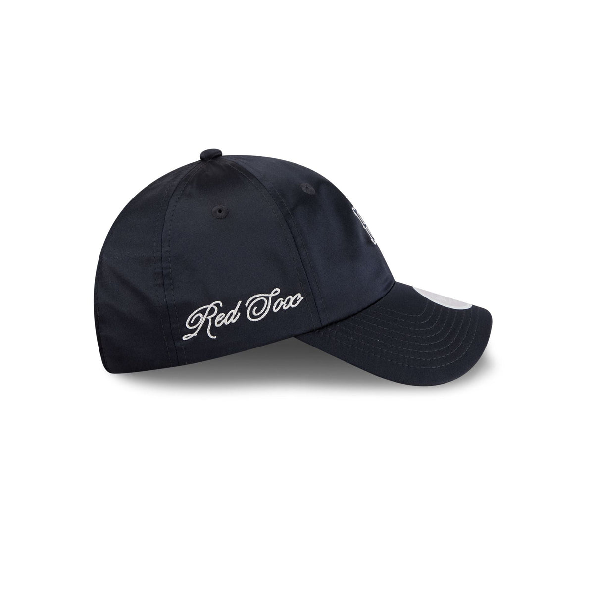 Boston Red Sox Satin Open Back Ponytail Adjustable Hat