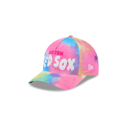 Boston Red Sox Tie Dye Kids 9FORTY M-Crown A-Frame Snapback Hat