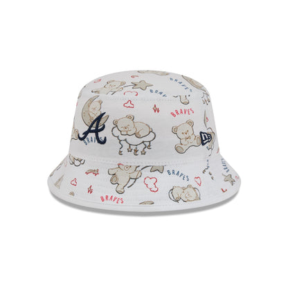 Atlanta Braves Teddy Kids Bucket Hat