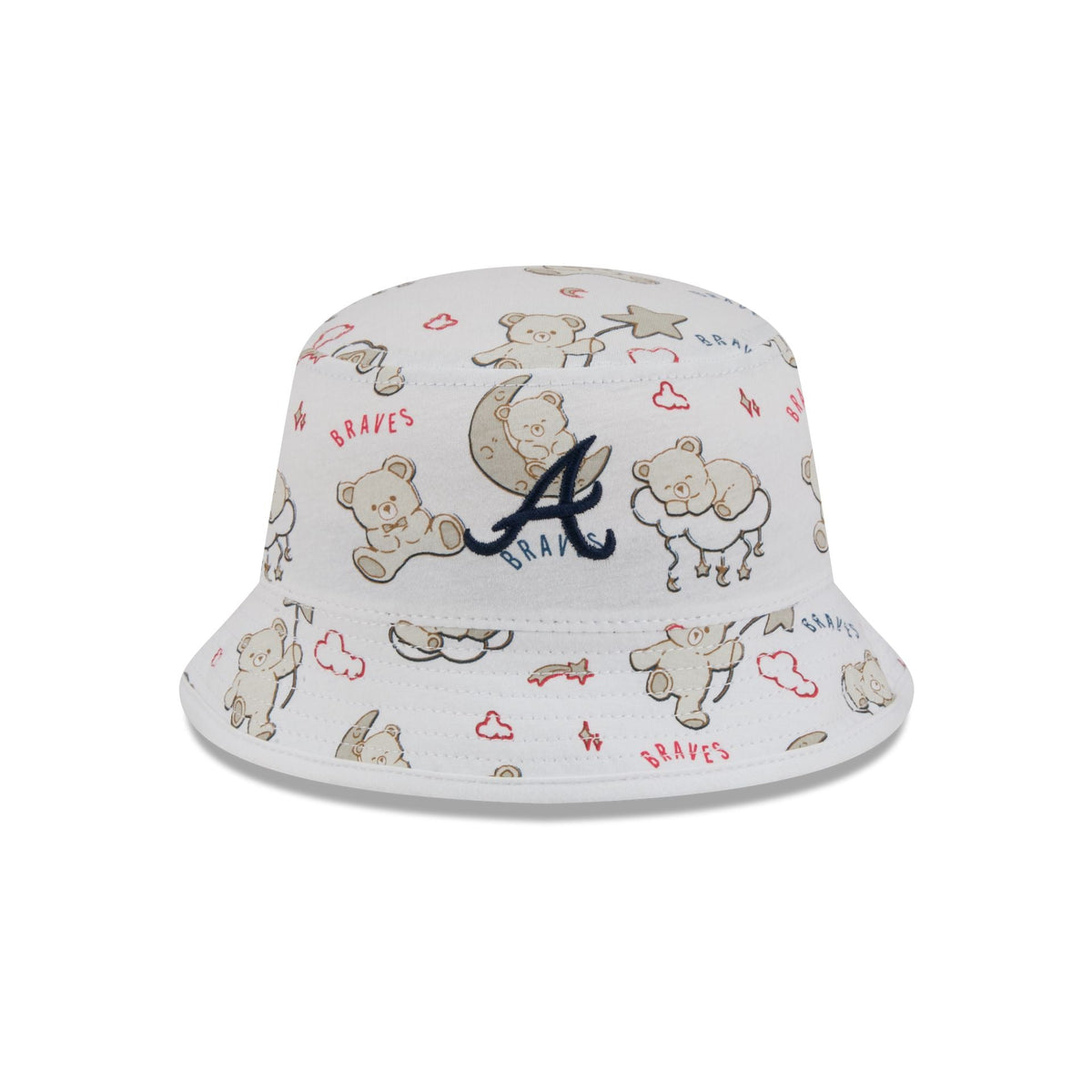 Atlanta Braves Teddy Kids Bucket Hat