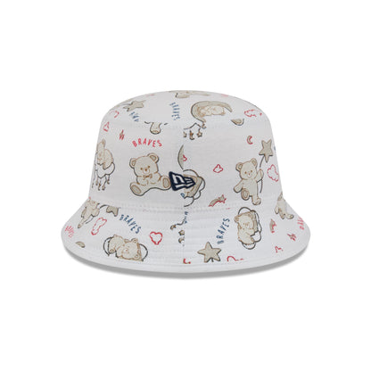 Atlanta Braves Teddy Kids Bucket Hat