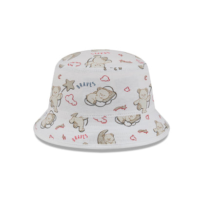 Atlanta Braves Teddy Kids Bucket Hat