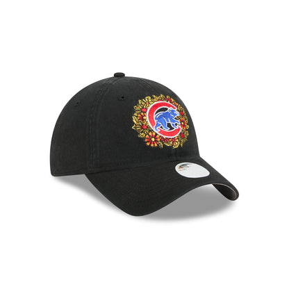 Chicago Cubs Day of the Dead Floral 9TWENTY Adjustable Hat