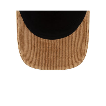 New Era Cap Washed Corduroy Camel 9FORTY M-Crown A-Frame Snapback Hat