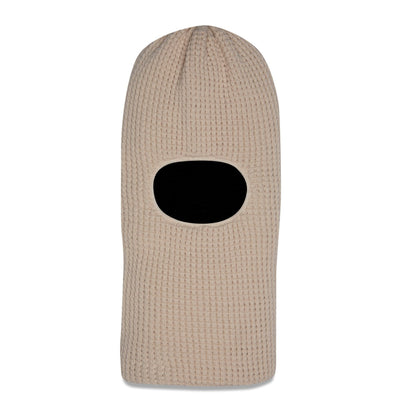 New Era Cap Waffle Knit Stone Balaclava Hat