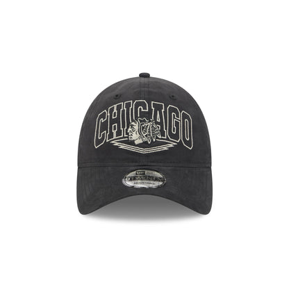 Chicago Blackhawks Quilted Wordmark 9TWENTY Adjustable Hat
