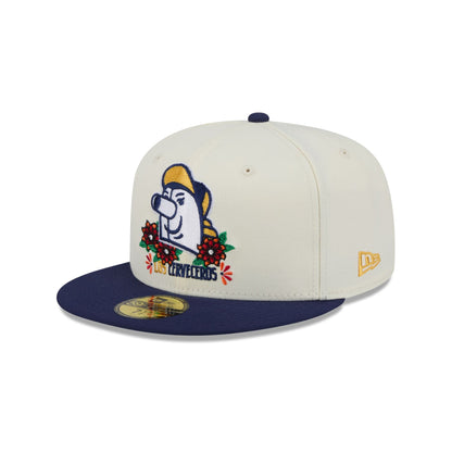 Milwaukee Brewers Day of the Dead Sugar Skull Mascot 59FIFTY Fitted Hat