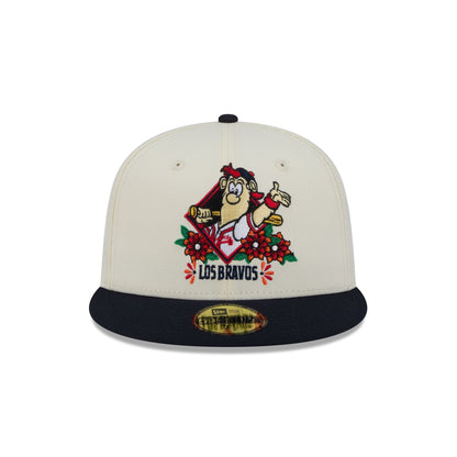 Atlanta Braves Day of the Dead Sugar Skull Mascot 59FIFTY Fitted Hat