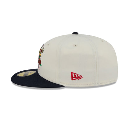 Atlanta Braves Day of the Dead Sugar Skull Mascot 59FIFTY Fitted Hat