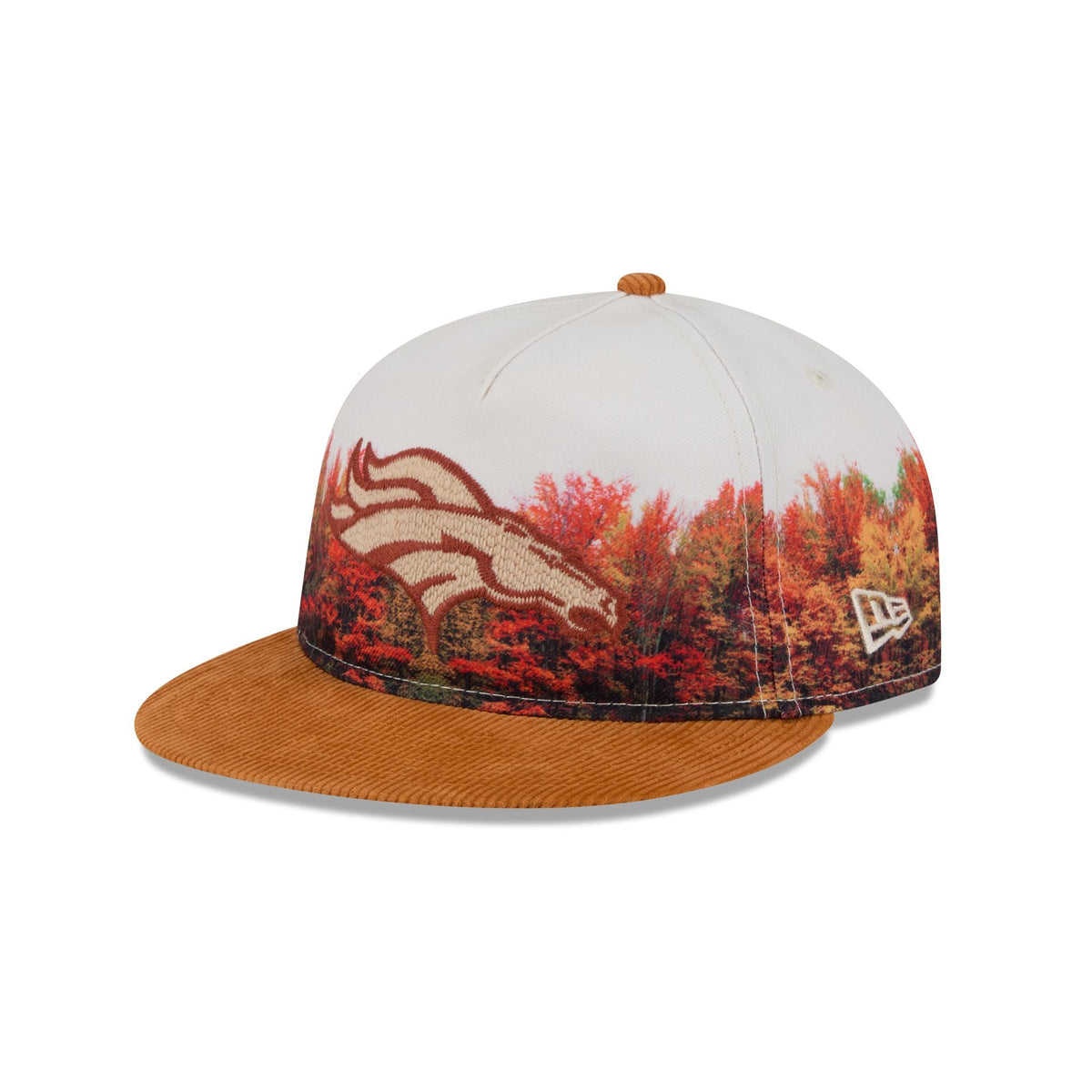 Denver Broncos Fall Forest Retro Crown 9FIFTY Adjustable Hat