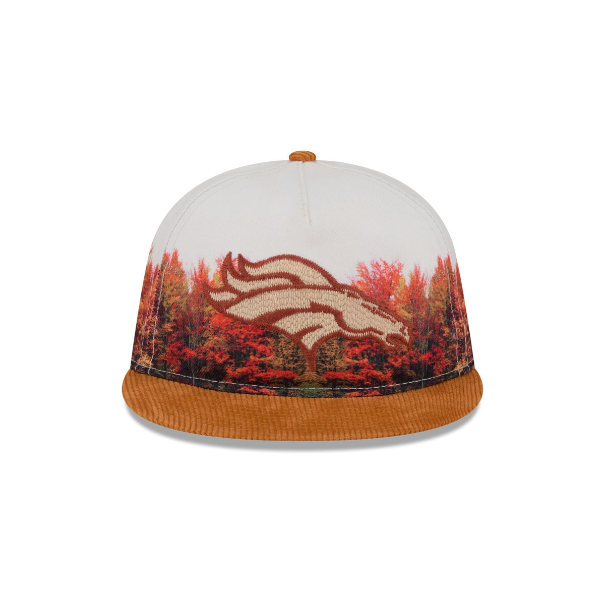 Denver Broncos Fall Forest Retro Crown 9FIFTY Adjustable Hat