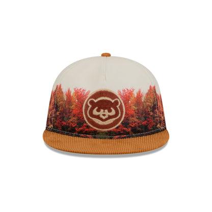 Chicago Cubs Fall Forest Retro Crown 9FIFTY Adjustable Hat