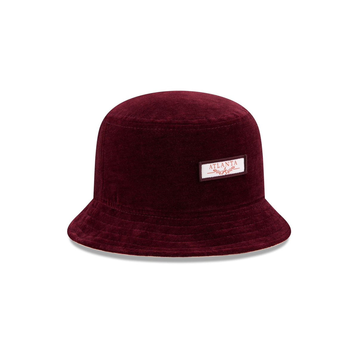 Atlanta Braves Fall Velvet Bucket Hat