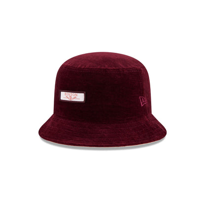 Boston Red Sox Fall Velvet Bucket Hat