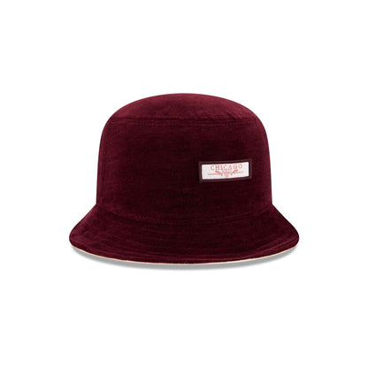 Chicago Bulls Fall Velvet Bucket Hat
