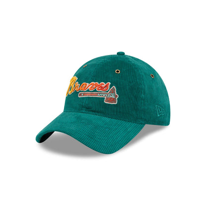 Atlanta Braves Gradient Corduroy 9TWENTY Adjustable Hat