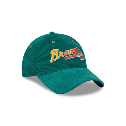 Atlanta Braves Gradient Corduroy 9TWENTY Adjustable Hat