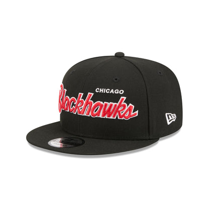 Chicago Blackhawks Script 9FIFTY Snapback Hat