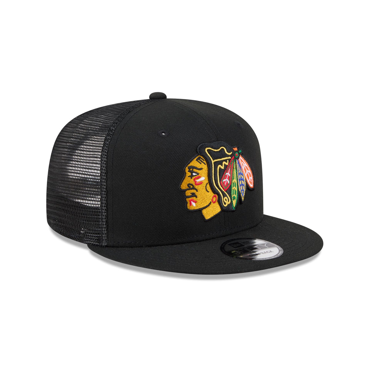 Chicago Blackhawks Team Tag 9FIFTY Trucker Hat