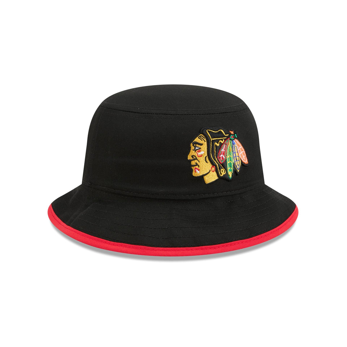Chicago Blackhawks Kids Black Bucket Hat