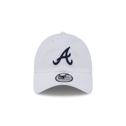 Atlanta Braves White Casual Classic Adjustable Hat