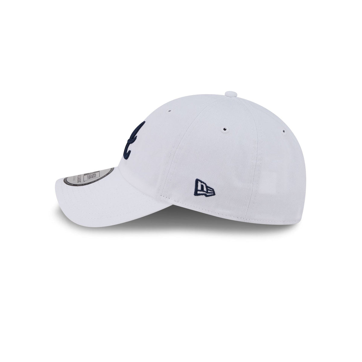 Atlanta Braves White Casual Classic Adjustable Hat