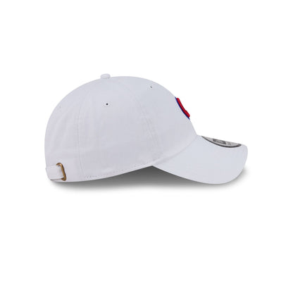 Chicago Cubs White Casual Classic Adjustable Hat