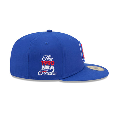 Detroit Pistons 1978-1995 Hardwood Classics Sidepatch 59FIFTY Fitted Hat