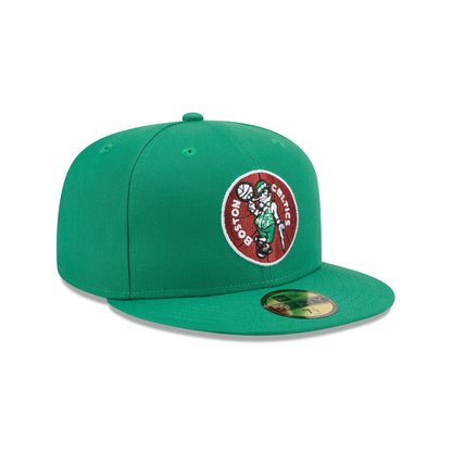 Boston Celtics 1968-1977 Hardwood Classics Lucky 59FIFTY Fitted Hat