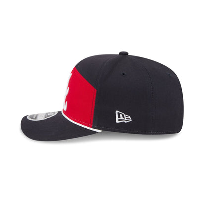 Atlanta Braves Split Panel 9SEVENTY Stretch-Snap Hat