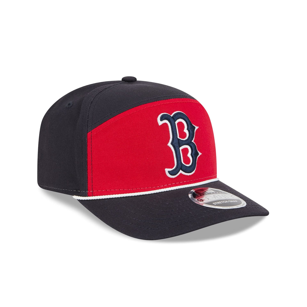 Boston Red Sox Split Panel 9SEVENTY Stretch-Snap Hat