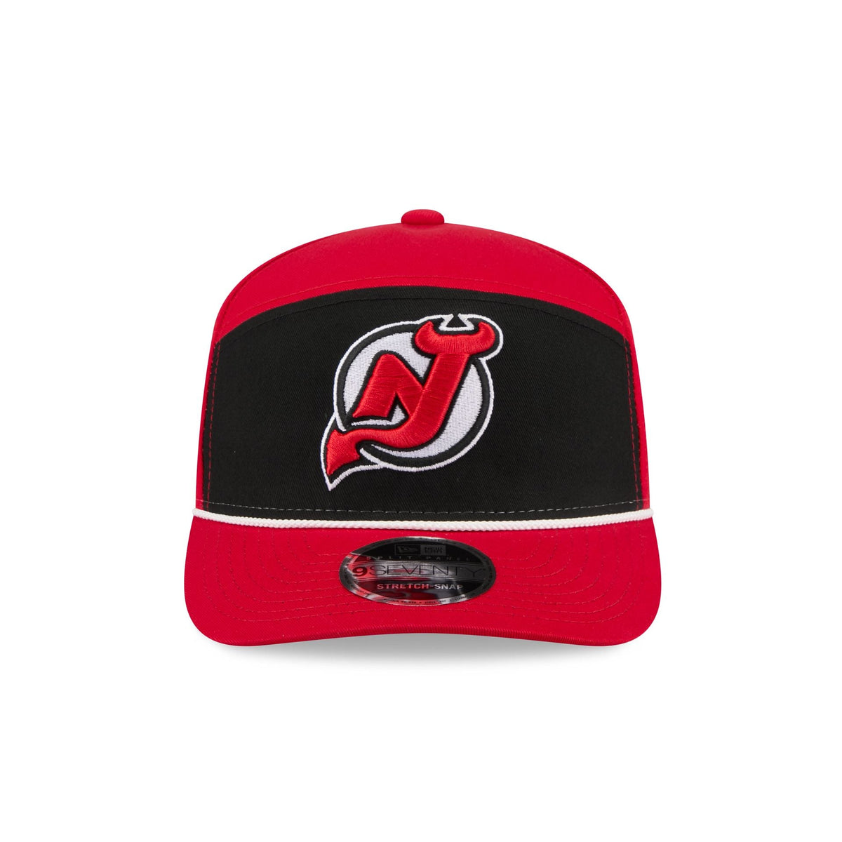New Jersey Devils Split Panel 9SEVENTY Stretch-Snap Hat