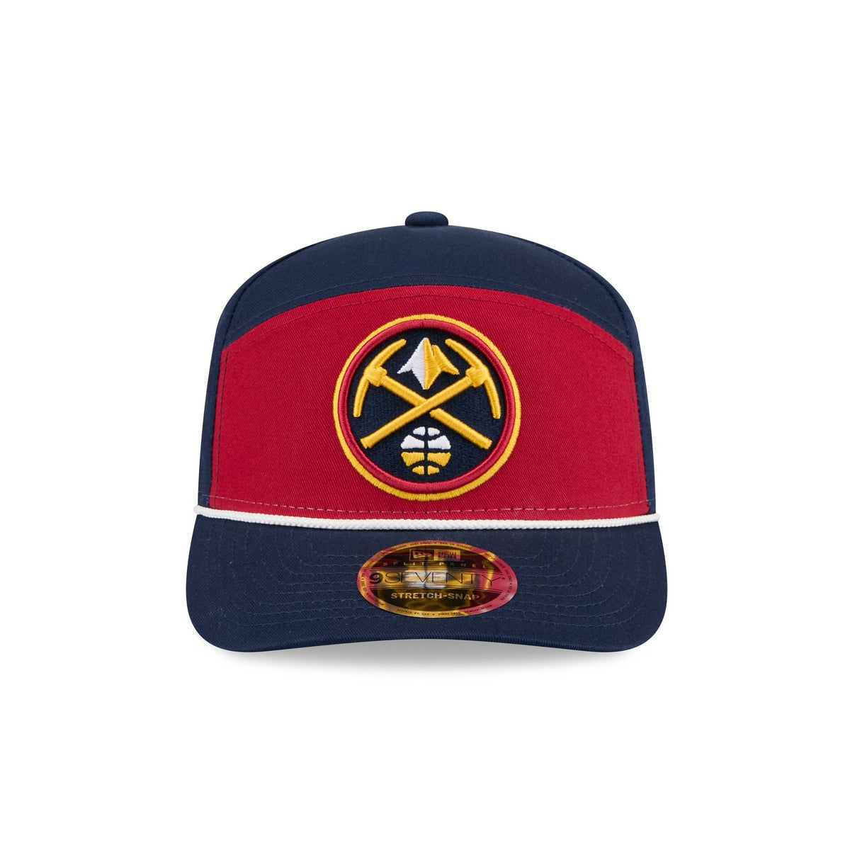 Denver Nuggets Split Panel 9SEVENTY Stretch-Snap Hat