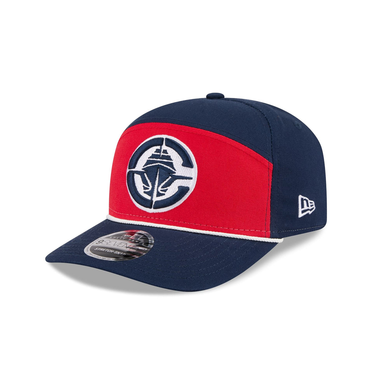 Los Angeles Clippers Split Panel 9SEVENTY Stretch-Snap Hat